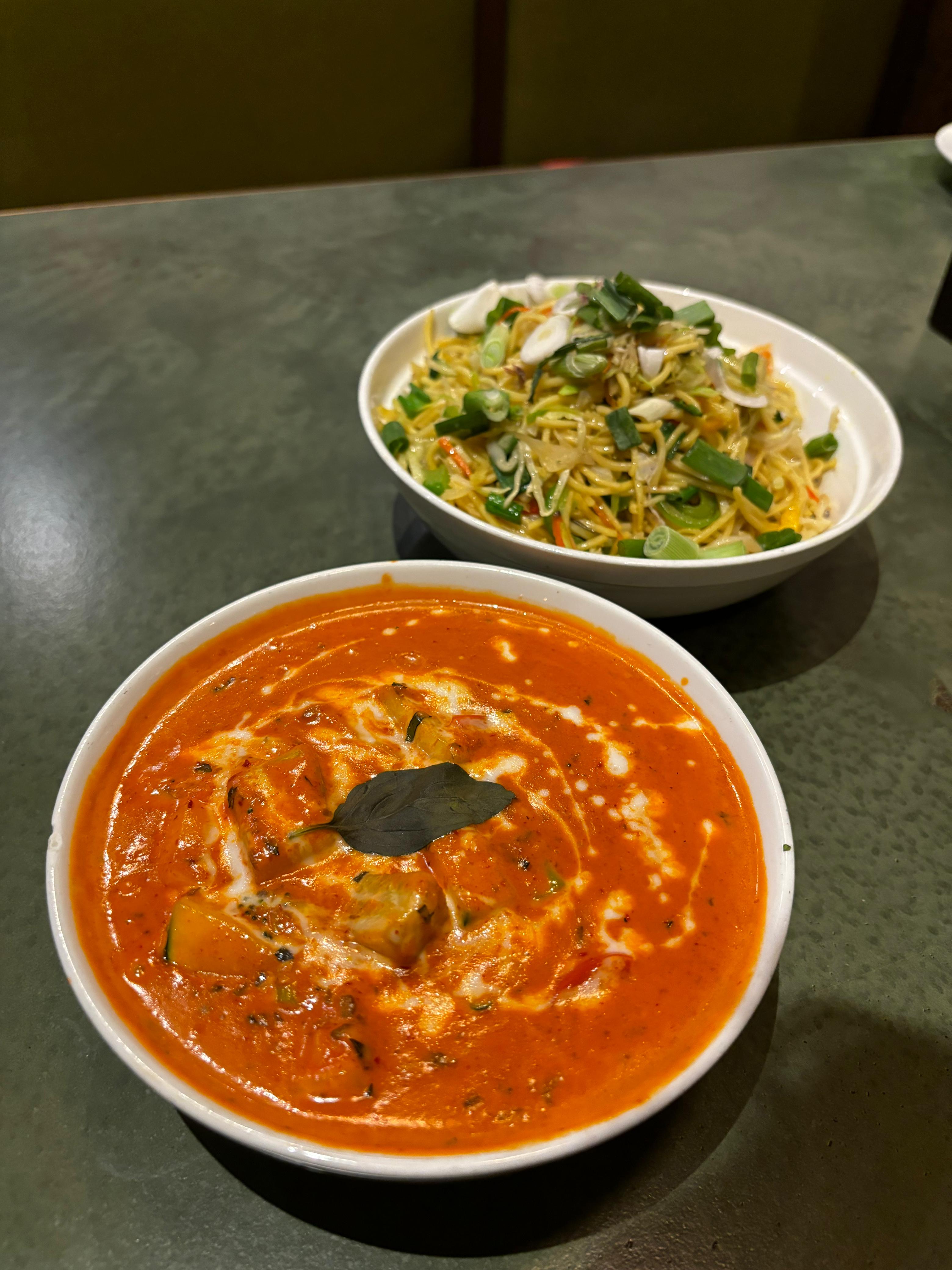 Thai Red Curry & Veg Noodles
